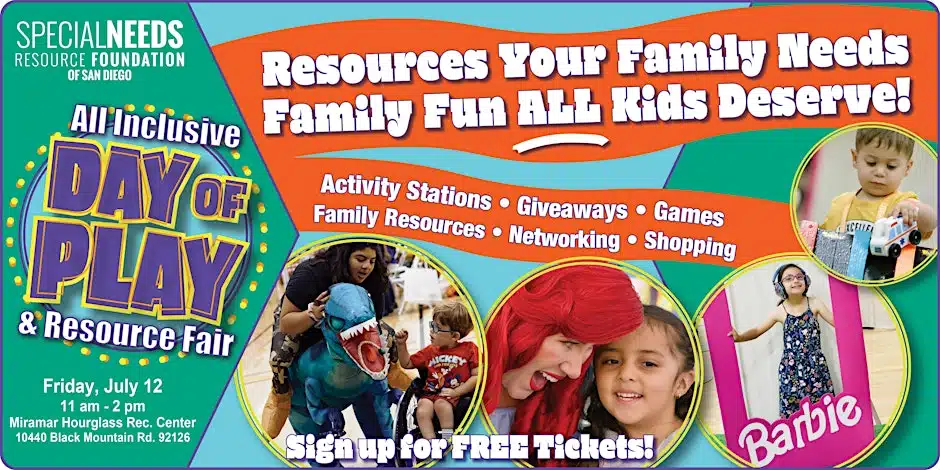 All inclusive day of play & resource fair
