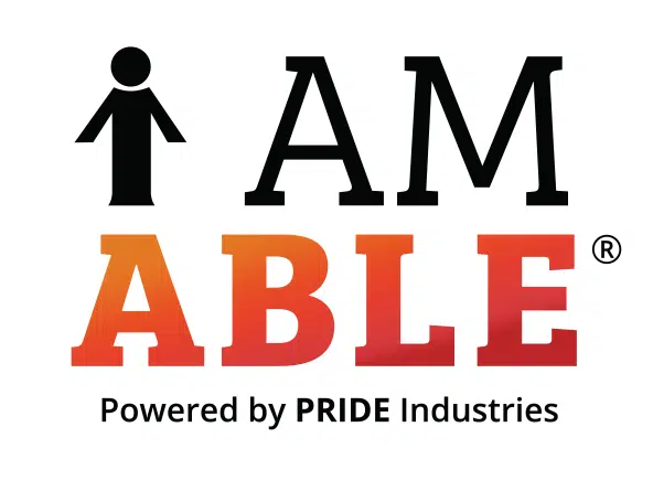 I AM ABLE Helpline logo