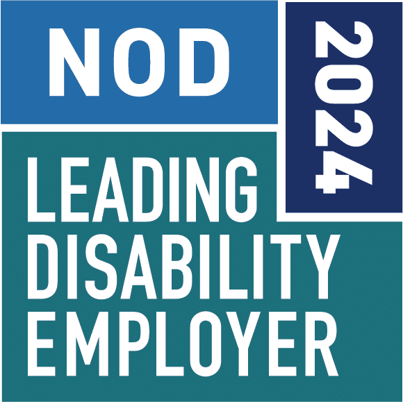 NOD 2024 Leading Disability Employer logo